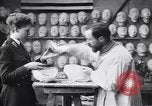 Image of Red Cross workers make prosthetic masks Paris France, 1918, second 42 stock footage video 65675039634