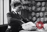 Image of Red Cross workers make prosthetic masks Paris France, 1918, second 60 stock footage video 65675039634