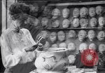 Image of Copper prosthesis face masks Paris France, 1918, second 1 stock footage video 65675039635