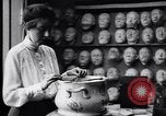 Image of Copper prosthesis face masks Paris France, 1918, second 33 stock footage video 65675039635