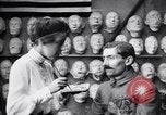 Image of Copper prosthesis face masks Paris France, 1918, second 61 stock footage video 65675039635