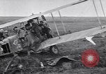 Image of Wrecked German biplane airplane in World War I France, 1918, second 20 stock footage video 65675039651