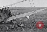 Image of Wrecked German biplane airplane in World War I France, 1918, second 23 stock footage video 65675039651