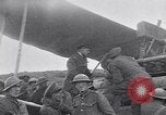 Image of Wrecked German biplane airplane in World War I France, 1918, second 30 stock footage video 65675039651