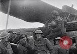Image of Wrecked German biplane airplane in World War I France, 1918, second 34 stock footage video 65675039651