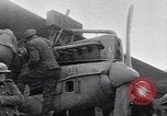 Image of Wrecked German biplane airplane in World War I France, 1918, second 43 stock footage video 65675039651