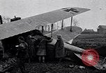 Image of Wrecked German biplane airplane in World War I France, 1918, second 44 stock footage video 65675039651