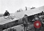 Image of Wrecked German biplane airplane in World War I France, 1918, second 55 stock footage video 65675039651
