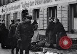 Image of American soldiers buy Christmas tree Germany, 1919, second 22 stock footage video 65675039658