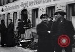 Image of American soldiers buy Christmas tree Germany, 1919, second 35 stock footage video 65675039658