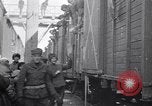 Standbild Weiße Russen bewachen Eisenbahn Sibirien Russland, 1918, aus Sekunde 5 historischem Filmmaterial Videoclip 65675039660