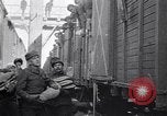 Standbild Weiße Russen bewachen Eisenbahn Sibirien Russland, 1918, aus Sekunde 9 historischem Filmmaterial Videoclip 65675039660