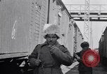 Standbild Weiße Russen bewachen Eisenbahn Sibirien Russland, 1918, aus Sekunde 37 historischem Filmmaterial Videoclip 65675039660