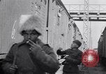 Standbild Weiße Russen bewachen Eisenbahn Sibirien Russland, 1918, aus Sekunde 38 historischem Filmmaterial Videoclip 65675039660