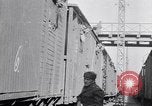Standbild Weiße Russen bewachen Eisenbahn Sibirien Russland, 1918, aus Sekunde 45 historischem Filmmaterial Videoclip 65675039660
