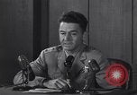 Image of General John Samford Washington DC USA, 1952, second 59 stock footage video 65675039696