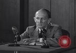 Image of Major Kehoe speaking about UFOs Washington DC USA, 1952, second 10 stock footage video 65675039697