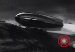 Image of German vintage space ship animation 1930s Germany, 1937, second 25 stock footage video 65675039698