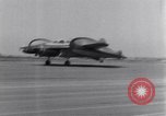 Standbild Horton flügellosen Flugzeuge Orange County Air Base California USA, 1952, aus Sekunde 15 historischem Filmmaterial Videoclip 65675039699