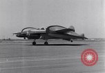 Standbild Horton flügellosen Flugzeuge Orange County Air Base California USA, 1952, aus Sekunde 17 historischem Filmmaterial Videoclip 65675039699