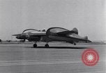 Standbild Horton flügellosen Flugzeuge Orange County Air Base California USA, 1952, aus Sekunde 18 historischem Filmmaterial Videoclip 65675039699