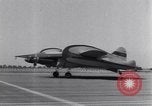 Standbild Horton flügellosen Flugzeuge Orange County Air Base California USA, 1952, aus Sekunde 21 historischem Filmmaterial Videoclip 65675039699