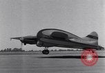 Standbild Horton flügellosen Flugzeuge Orange County Air Base California USA, 1952, aus Sekunde 27 historischem Filmmaterial Videoclip 65675039699