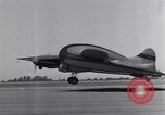 Standbild Horton flügellosen Flugzeuge Orange County Air Base California USA, 1952, aus Sekunde 28 historischem Filmmaterial Videoclip 65675039699