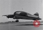 Standbild Horton flügellosen Flugzeuge Orange County Air Base California USA, 1952, aus Sekunde 32 historischem Filmmaterial Videoclip 65675039699