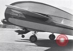 Standbild Horton flügellosen Flugzeuge Orange County Air Base California USA, 1952, aus Sekunde 39 historischem Filmmaterial Videoclip 65675039699