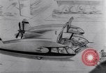 Standbild Horton flügellosen Flugzeuge Orange County Air Base California USA, 1952, aus Sekunde 52 historischem Filmmaterial Videoclip 65675039699