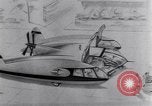Standbild Horton flügellosen Flugzeuge Orange County Air Base California USA, 1952, aus Sekunde 55 historischem Filmmaterial Videoclip 65675039699