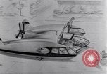 Standbild Horton flügellosen Flugzeuge Orange County Air Base California USA, 1952, aus Sekunde 56 historischem Filmmaterial Videoclip 65675039699