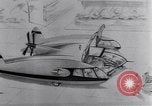 Standbild Horton flügellosen Flugzeuge Orange County Air Base California USA, 1952, aus Sekunde 57 historischem Filmmaterial Videoclip 65675039699
