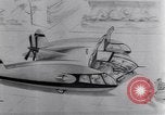 Standbild Horton flügellosen Flugzeuge Orange County Air Base California USA, 1952, aus Sekunde 58 historischem Filmmaterial Videoclip 65675039699