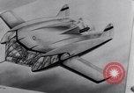 Standbild Horton flügellosen Flugzeuge Orange County Air Base California USA, 1952, aus Sekunde 59 historischem Filmmaterial Videoclip 65675039699