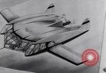 Standbild Horton flügellosen Flugzeuge Orange County Air Base California USA, 1952, aus Sekunde 60 historischem Filmmaterial Videoclip 65675039699