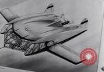 Standbild Horton flügellosen Flugzeuge Orange County Air Base California USA, 1952, aus Sekunde 61 historischem Filmmaterial Videoclip 65675039699