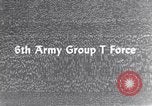 Standbild 6 United States Army Personal Strasburg Deutschland, 1944, aus Sekunde 7 historischem Filmmaterial Videoclip 65675039705