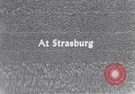 Standbild 6 United States Army Personal Strasburg Deutschland, 1944, aus Sekunde 29 historischem Filmmaterial Videoclip 65675039705