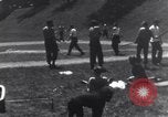 Image of American soldiers playing baseball Heidelberg Germany, 1945, second 5 stock footage video 65675039710