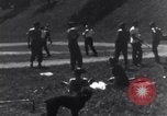 Image of American soldiers playing baseball Heidelberg Germany, 1945, second 6 stock footage video 65675039710