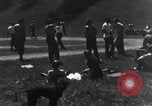 Image of American soldiers playing baseball Heidelberg Germany, 1945, second 7 stock footage video 65675039710