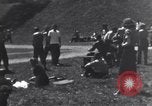Image of American soldiers playing baseball Heidelberg Germany, 1945, second 9 stock footage video 65675039710