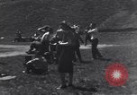 Image of American soldiers playing baseball Heidelberg Germany, 1945, second 12 stock footage video 65675039710