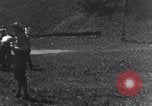 Image of American soldiers playing baseball Heidelberg Germany, 1945, second 15 stock footage video 65675039710