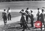 Image of American soldiers playing baseball Heidelberg Germany, 1945, second 16 stock footage video 65675039710