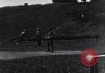 Image of American soldiers playing baseball Heidelberg Germany, 1945, second 27 stock footage video 65675039710