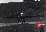 Image of American soldiers playing baseball Heidelberg Germany, 1945, second 29 stock footage video 65675039710