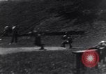 Image of American soldiers playing baseball Heidelberg Germany, 1945, second 32 stock footage video 65675039710